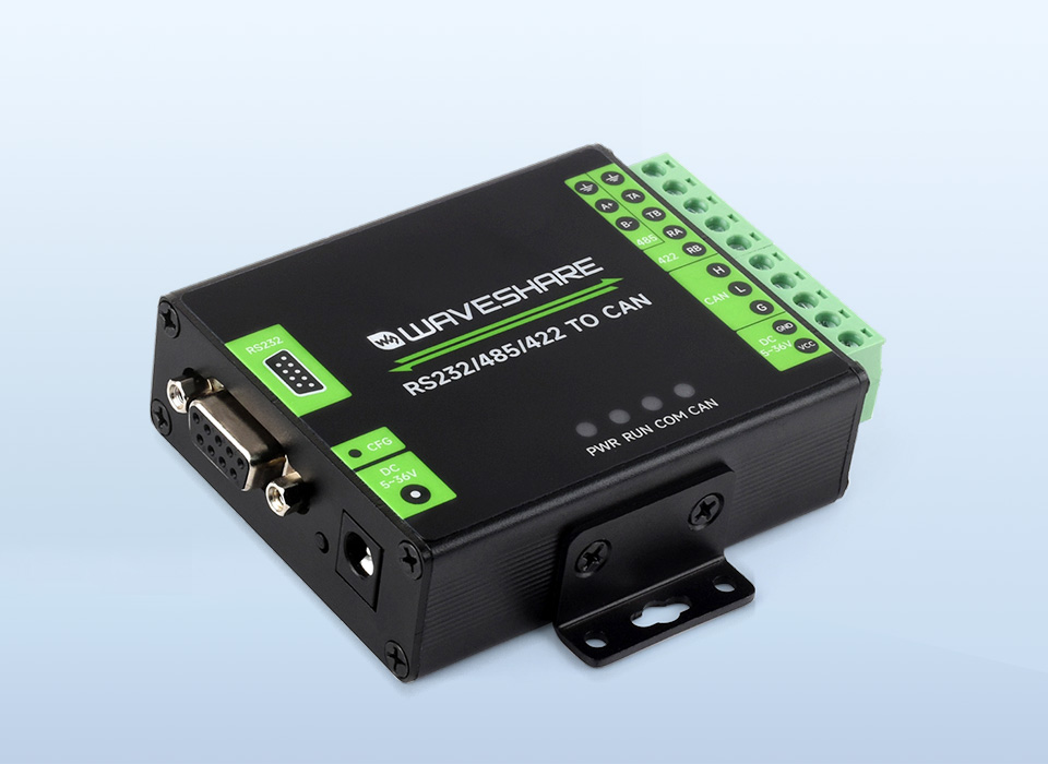 RS232/485/422 转 CAN 工业级隔离型转换器