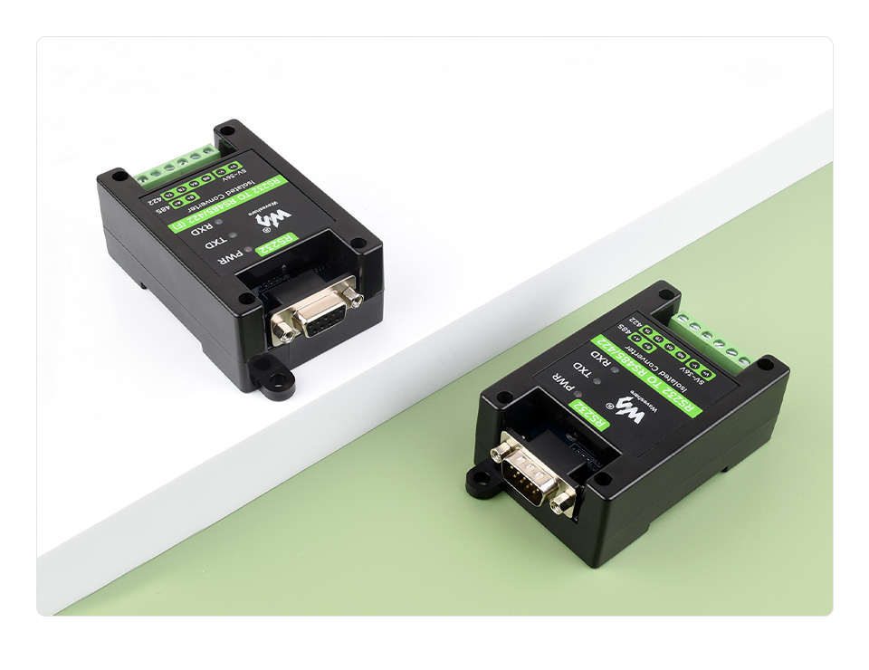 RS232 转 RS485/422 有源数字隔离型串口转换器