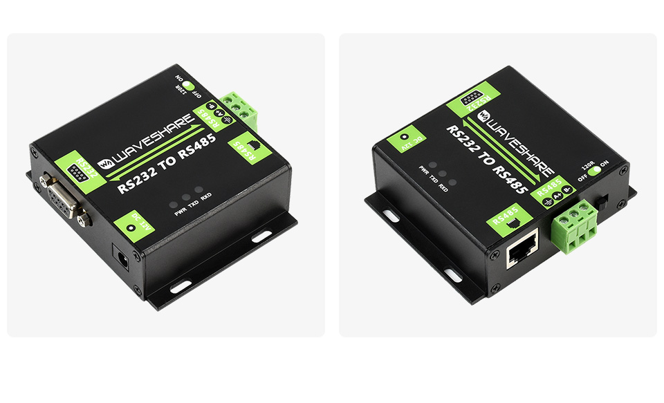 RS232 TO RS485双向转换器铝合金外壳