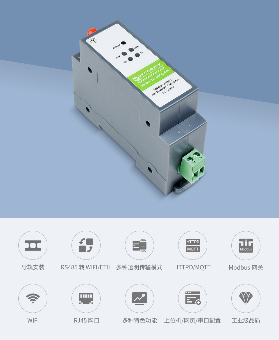 工业级 4 路 USB 集线器主图