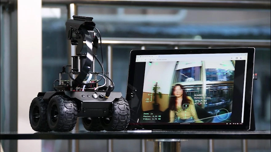 RaspRover AI 机器人人脸检测
