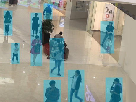 AI人工智能应用物体识别，识别移动中的人