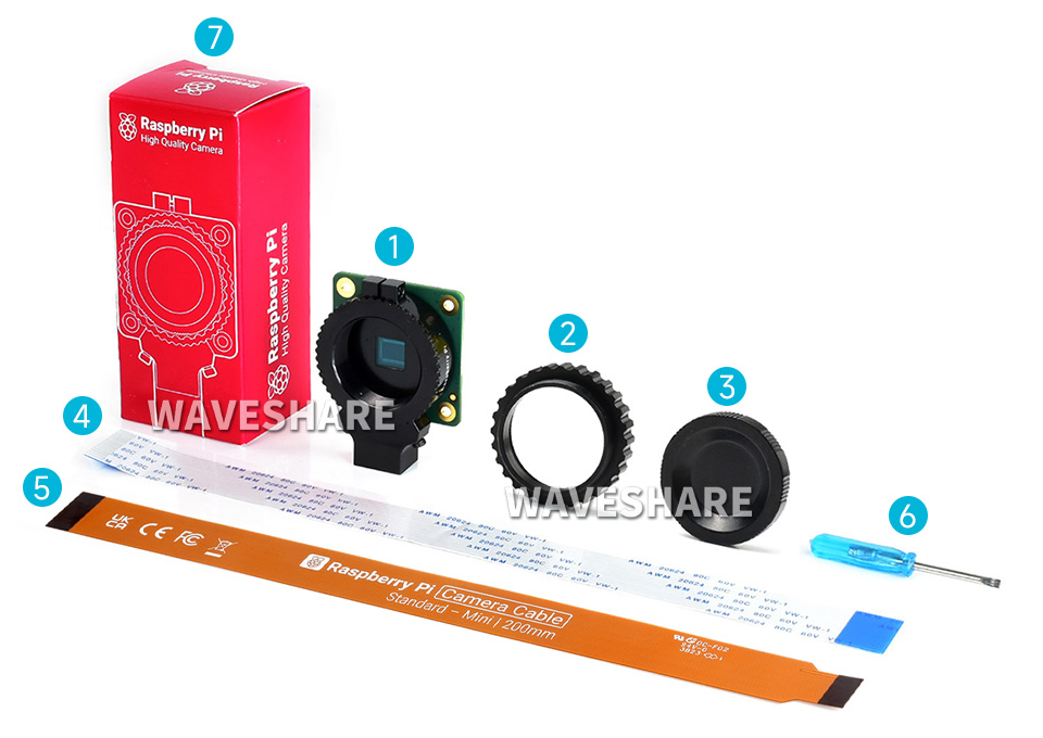 树莓派高清摄像头配置清单