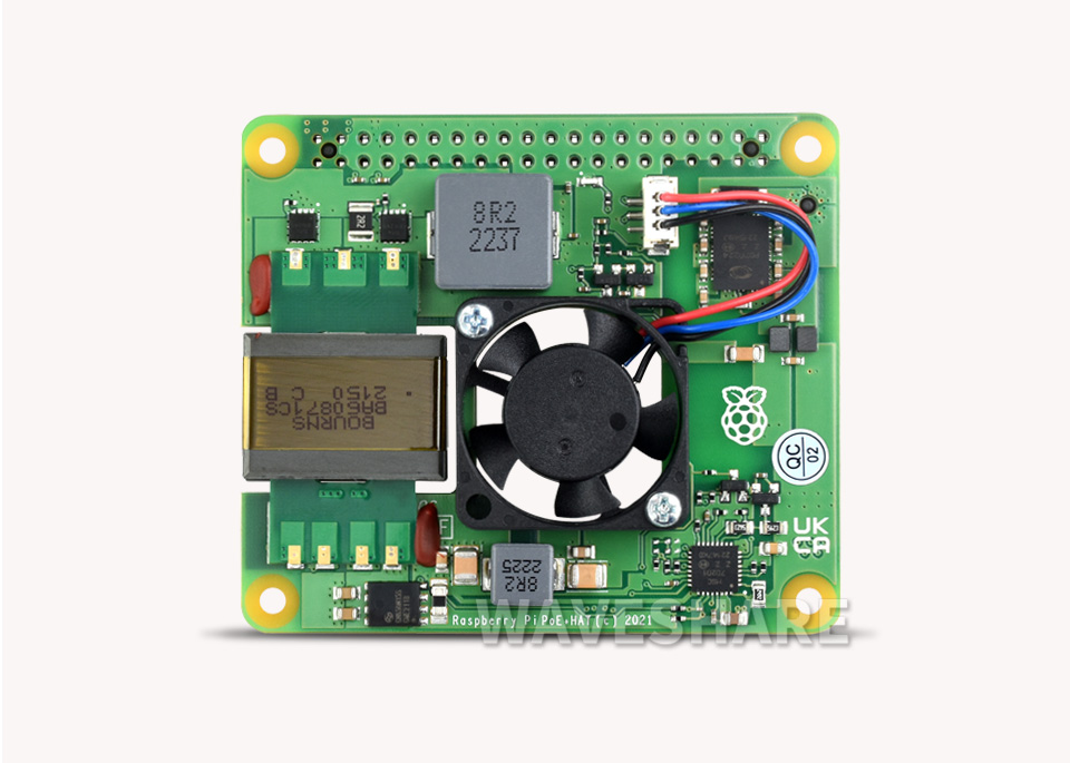 树莓派原装 PoE+ HAT 扩展板主图
