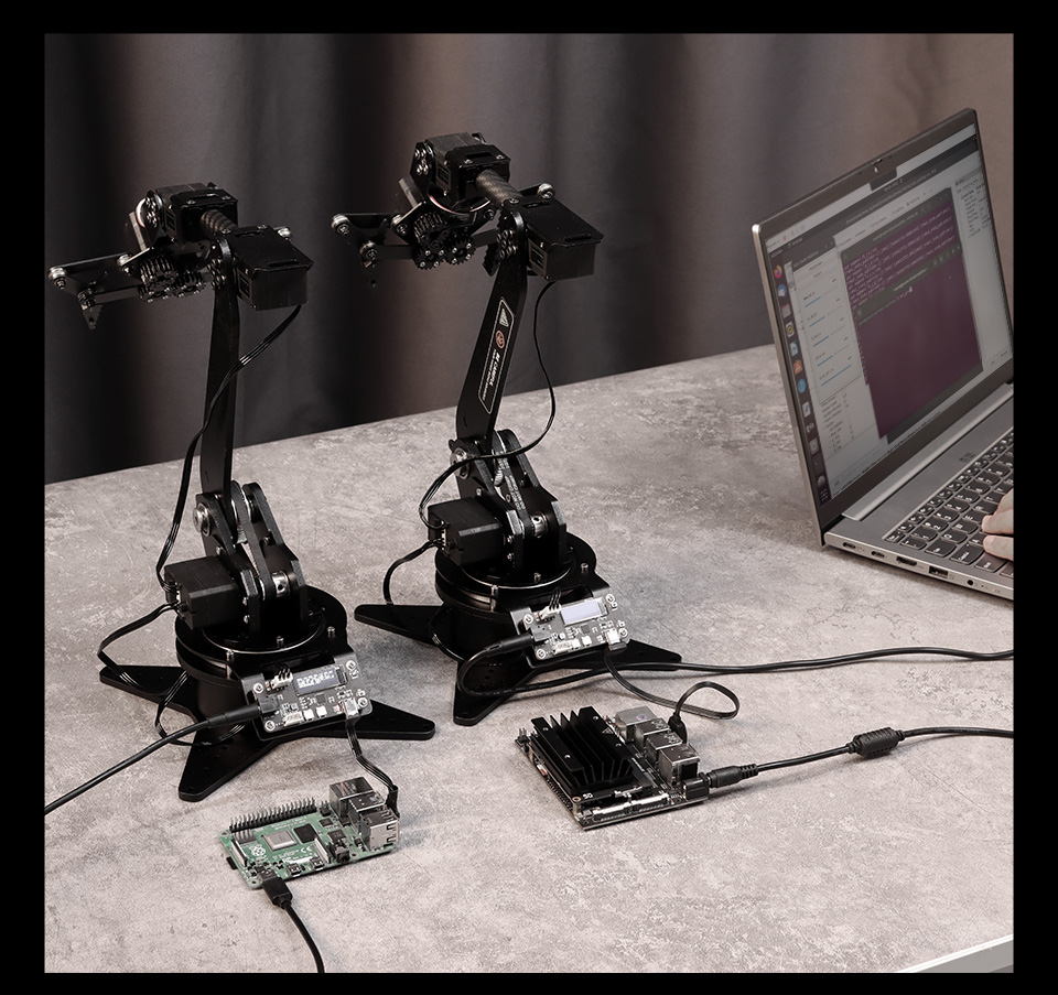 RoArm-M1 大扭矩总线舵机桌面机械臂