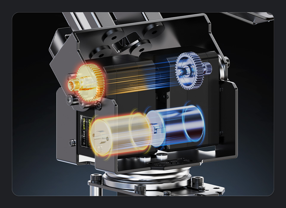 RoArm-M3-S 四自由度机械臂创新双驱技术 肩关节扭矩成倍增强