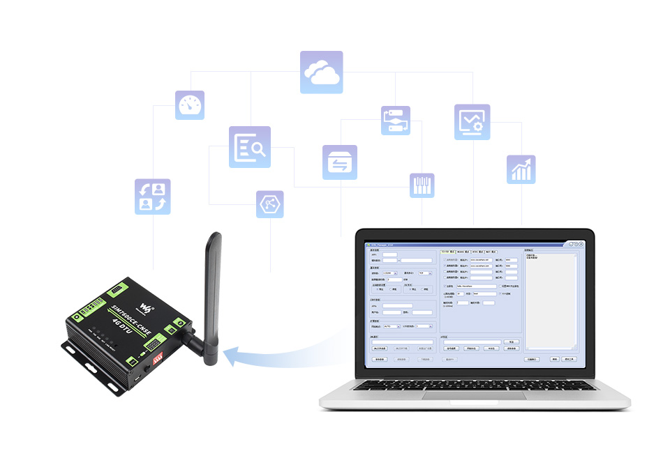 SIM7600CE-CNSE 4G DTU工业级4G DTUDTU 参数配置