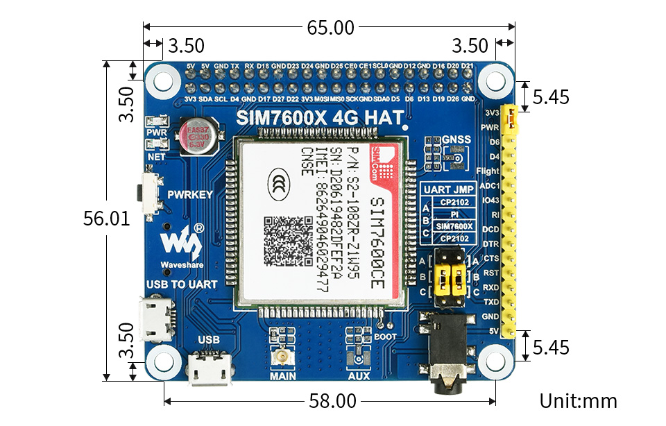 树莓派工业级 4G DTU
