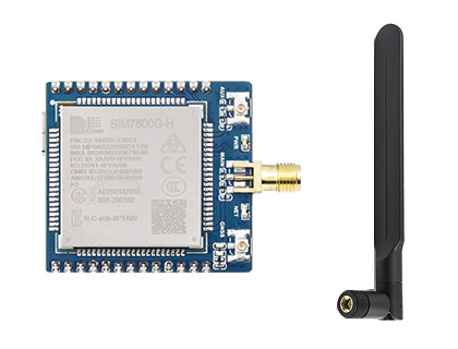 SMA 主天线接口，加焊排针版