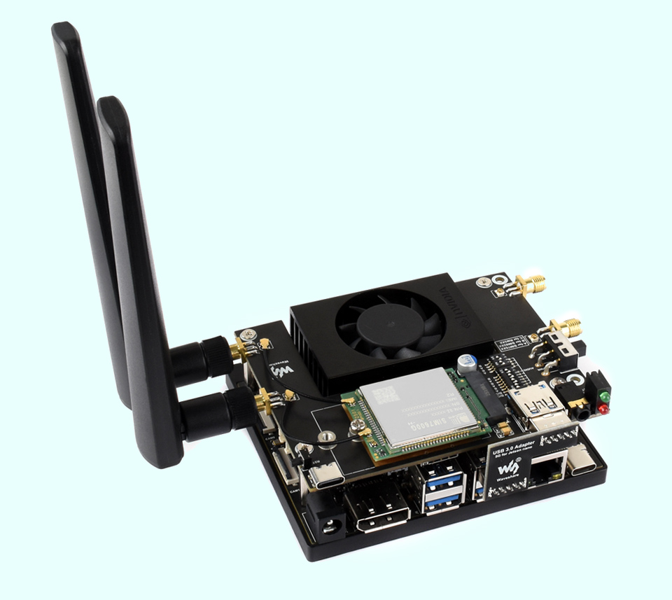 Jetson Orin 4G 通信 扩展板主图