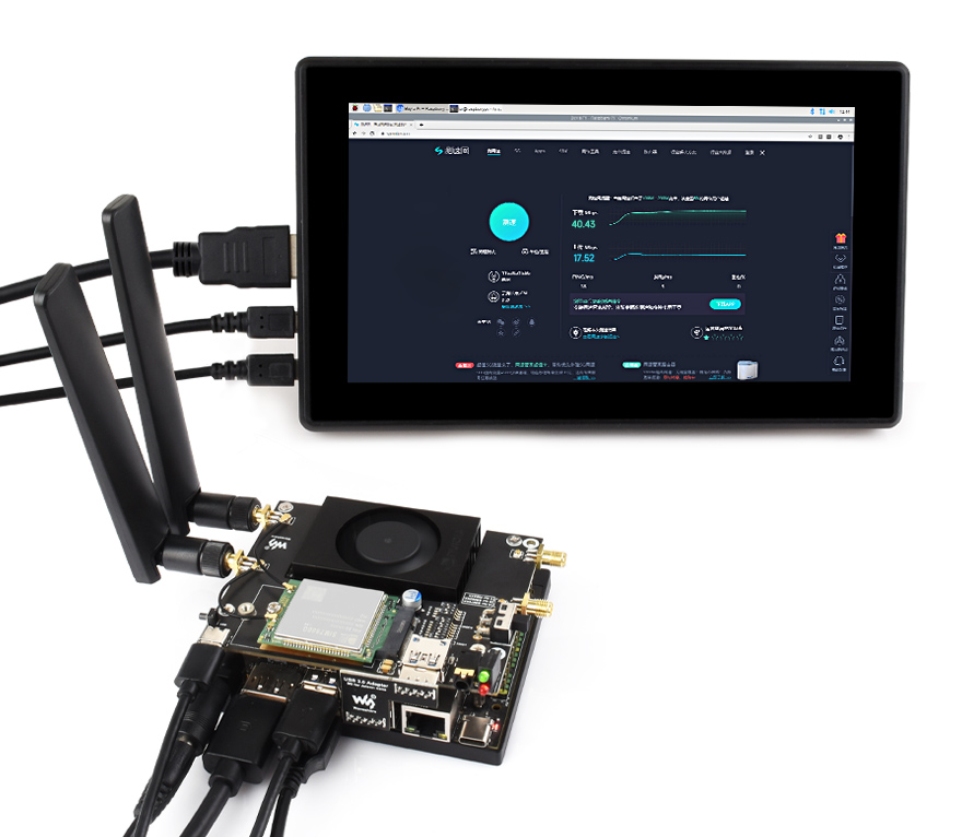 Jetson Orin 4G 通信扩展板设备连接演示