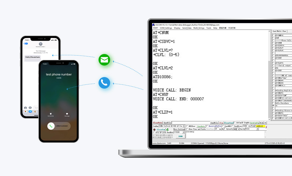 支持打电话、发短信的树莓派 4G 通信扩展板