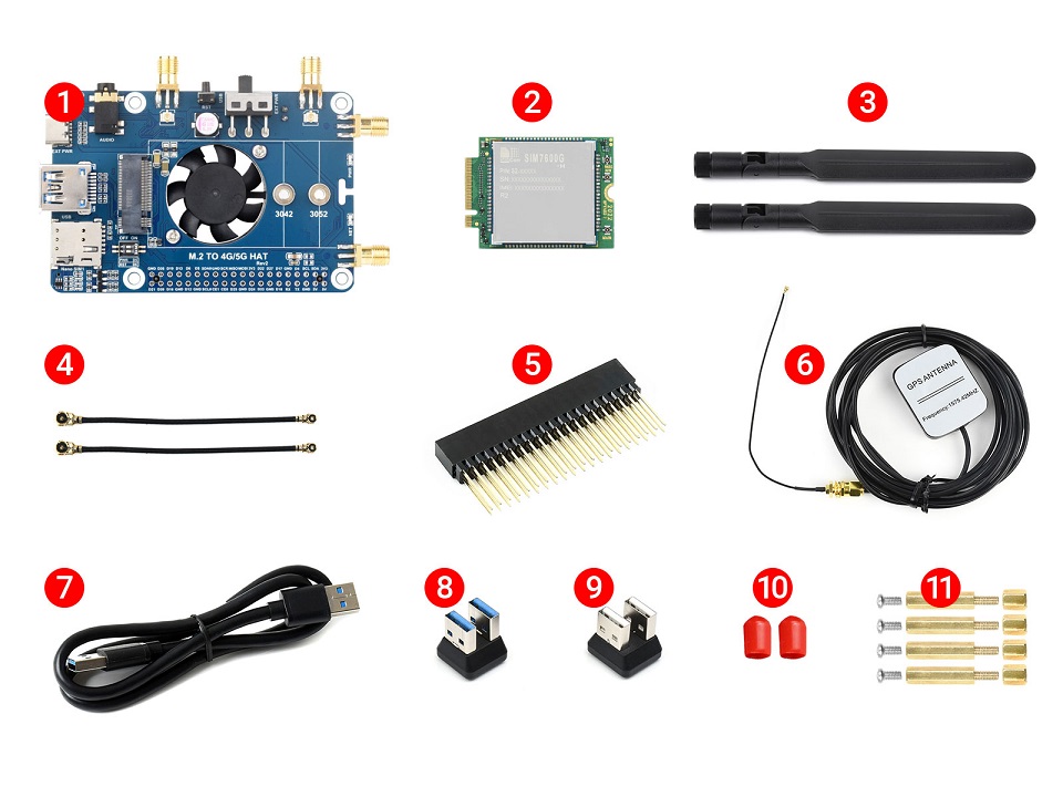 树莓派 4G 通信扩展板配置