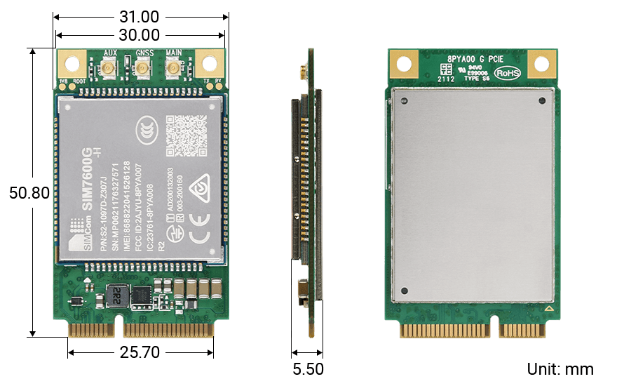 SIM7600G-H-PCIE