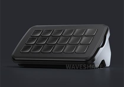 Waveshare SK18 多功能 AI 语音控制面板配套支架