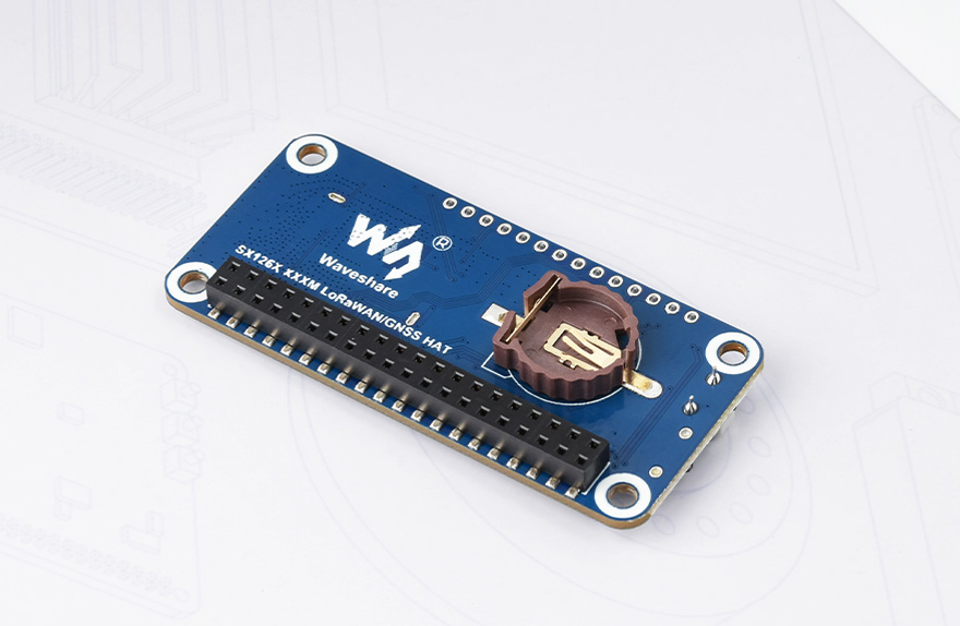 SX1262 LoRaWAN/GNSS HAT 产品展示