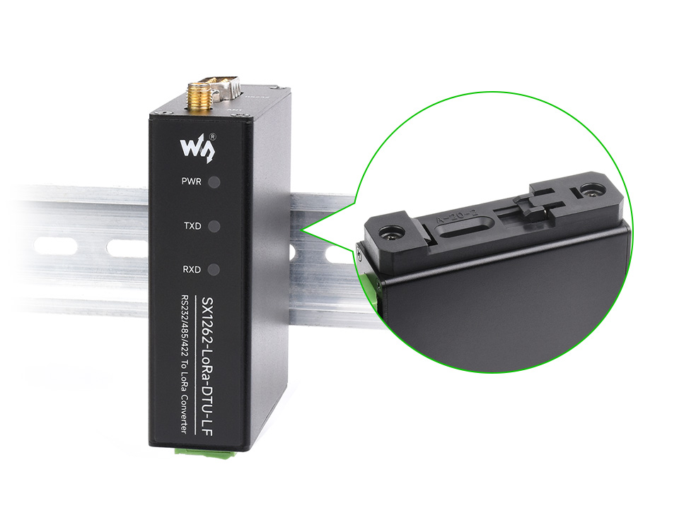 导轨式 LoRa 数传终端