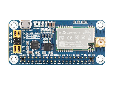 SX1268 470M LoRa HAT 配置清单