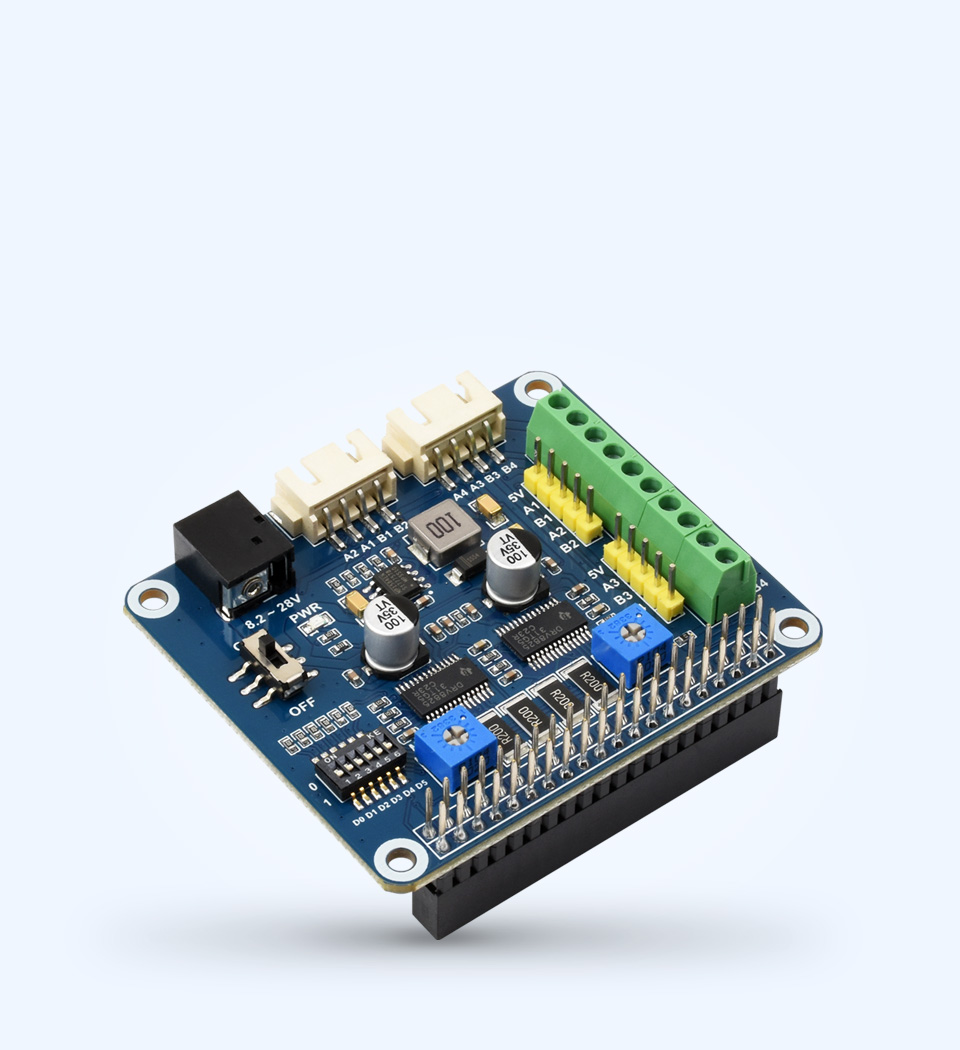 树莓派步进电机驱动板