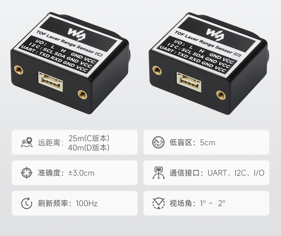TOF激光测距传感器图片