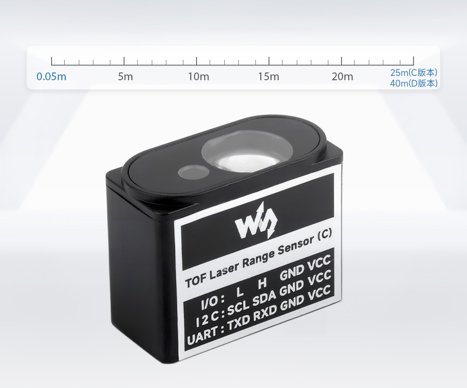 高性价比TOF激光测距传感器