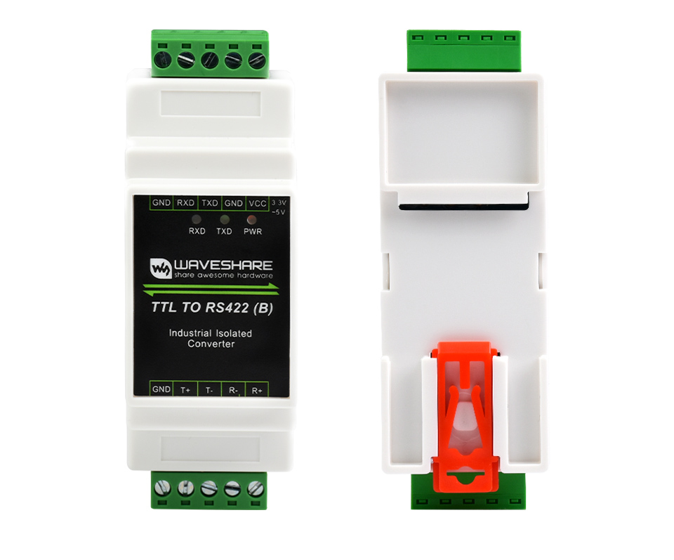 导轨式 TTL 转 RS422 电气隔离型串口转换器产品展示