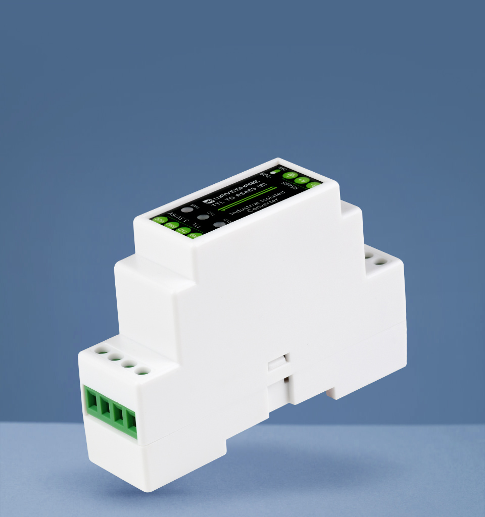 导轨式 TTL 转 RS485 电气隔离型串口转换器主图