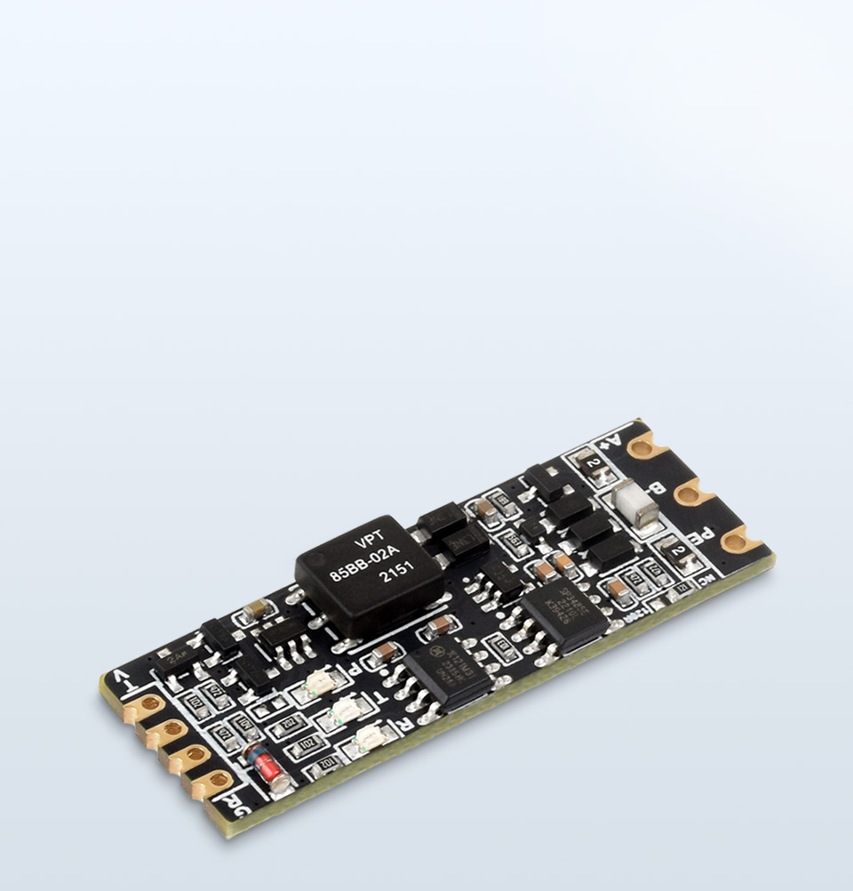 导轨式 TTL 转 RS422 电气隔离型串口转换器主图