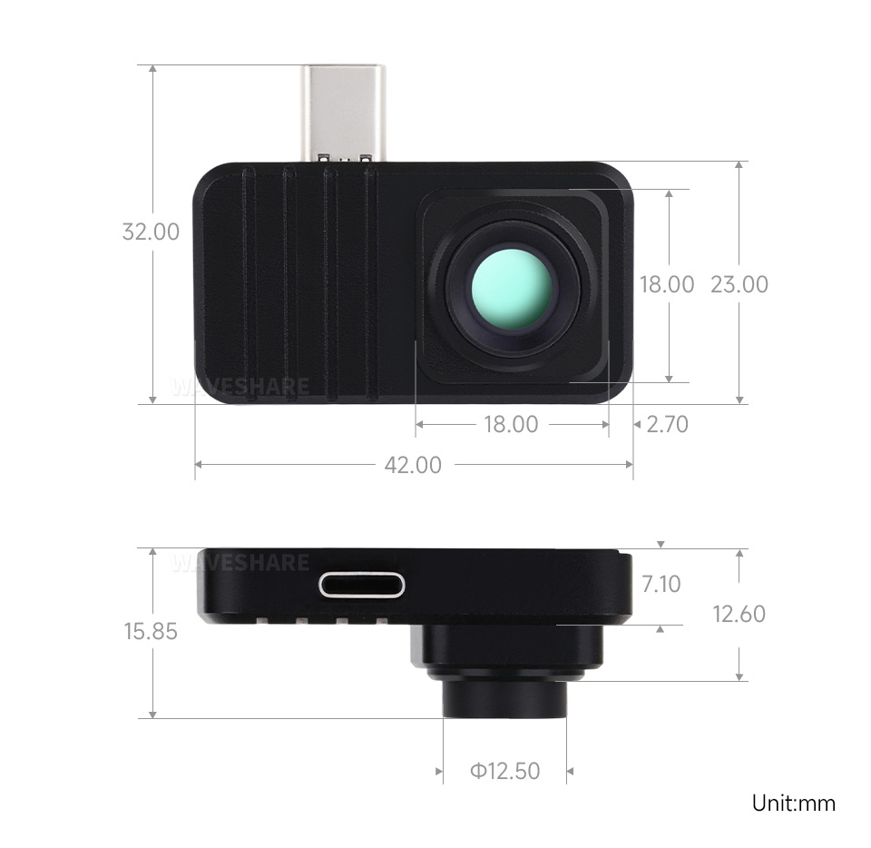 Thermal-90 Camera HAT