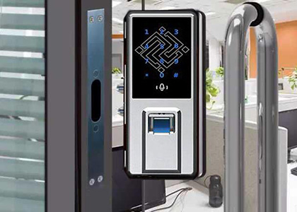 一体式电容指纹模块应用于指纹锁