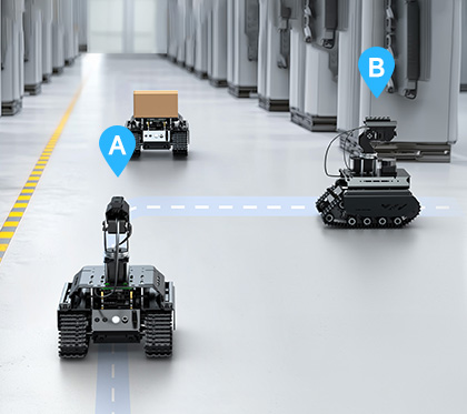 UGV Beast AI 机器人双脑架构协作