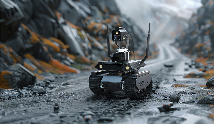 UGV Beast AI 机器人高亮 LED 灯