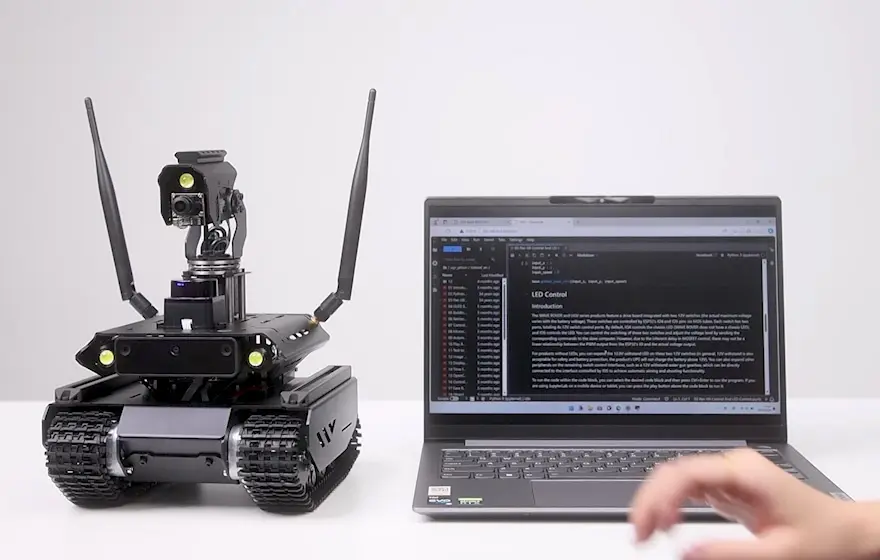 UGV Beast AI 机器人可跨平台的交互式教程