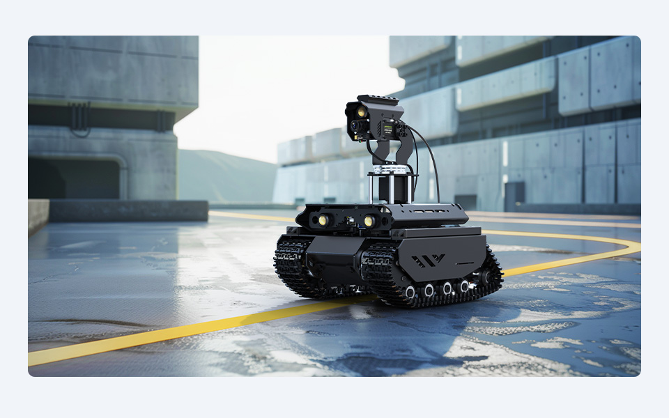 UGV Beast AI 机器人视觉巡线