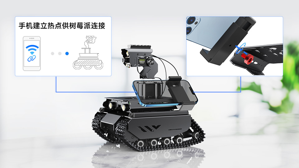 UGV Beast AI 机器人支持 4G/5G 扩展