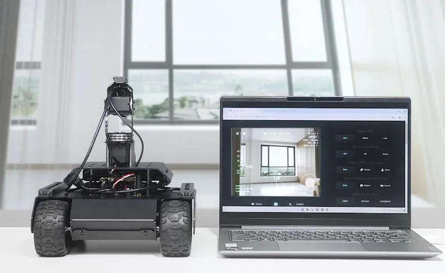 UGV Rover AI 机器人360° 灵活云台