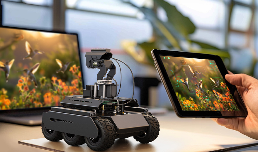 UGV Rover AI 机器人物体识别