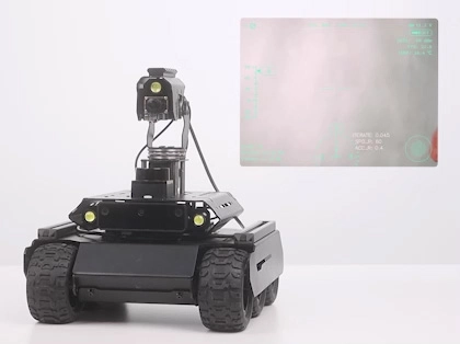 UGV Rover AI 机器人手势识别