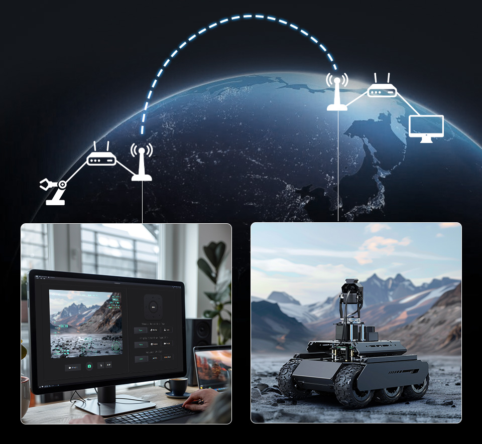 UGV Rover AI 机器人手柄控制