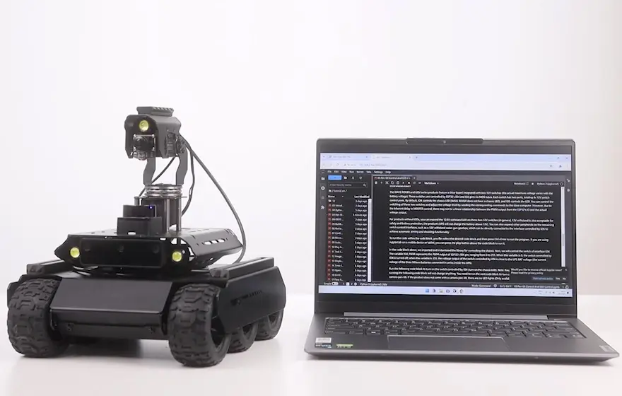 UGV Rover AI 机器人可跨平台的交互式教程