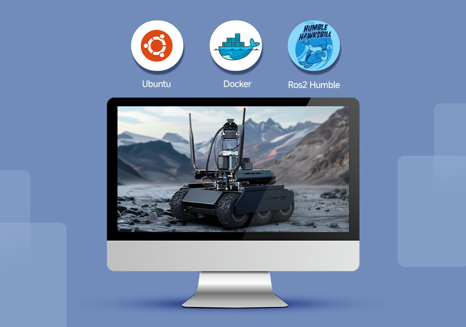 UGV Rover PT AI 机器人,六轮四驱开源移动机器人 360° 灵活云台介绍