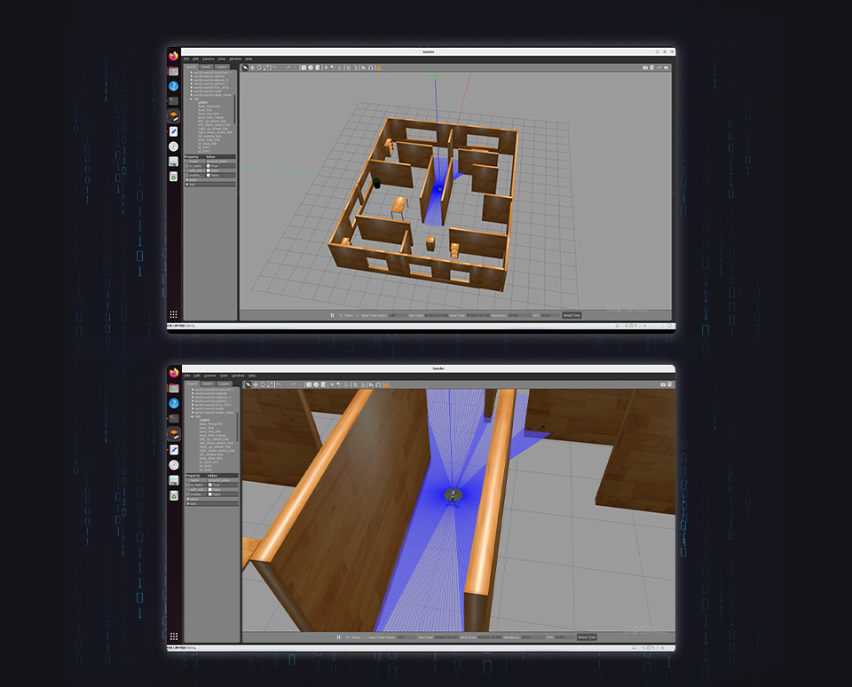 UGV Rover PT AI 机器人,六轮四驱开源移动机器人轻松升级战术扩展