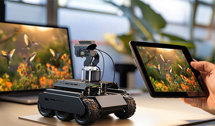 UGV Rover AI 机器人物体识别