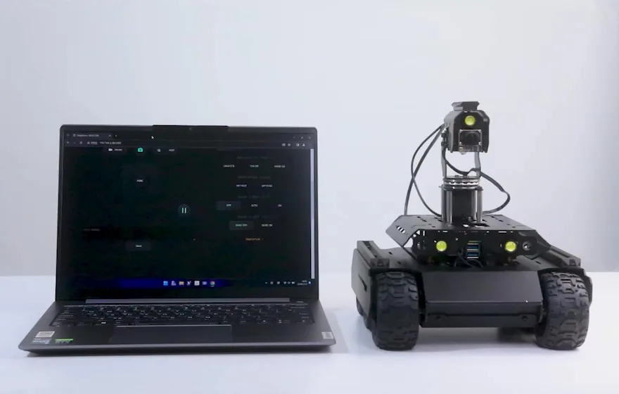 UGV Rover AI 机器人可跨平台的交互式教程