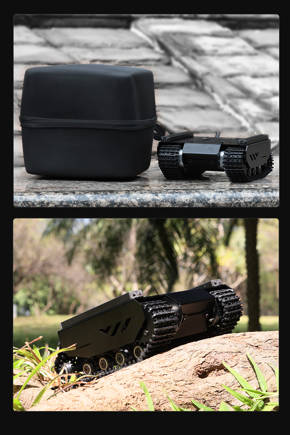 灵活可扩展型越野履带 UGV