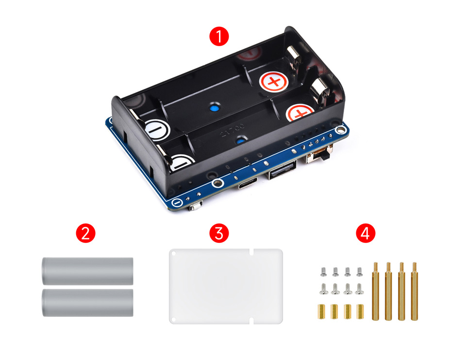 树莓派不间断电源配置清单