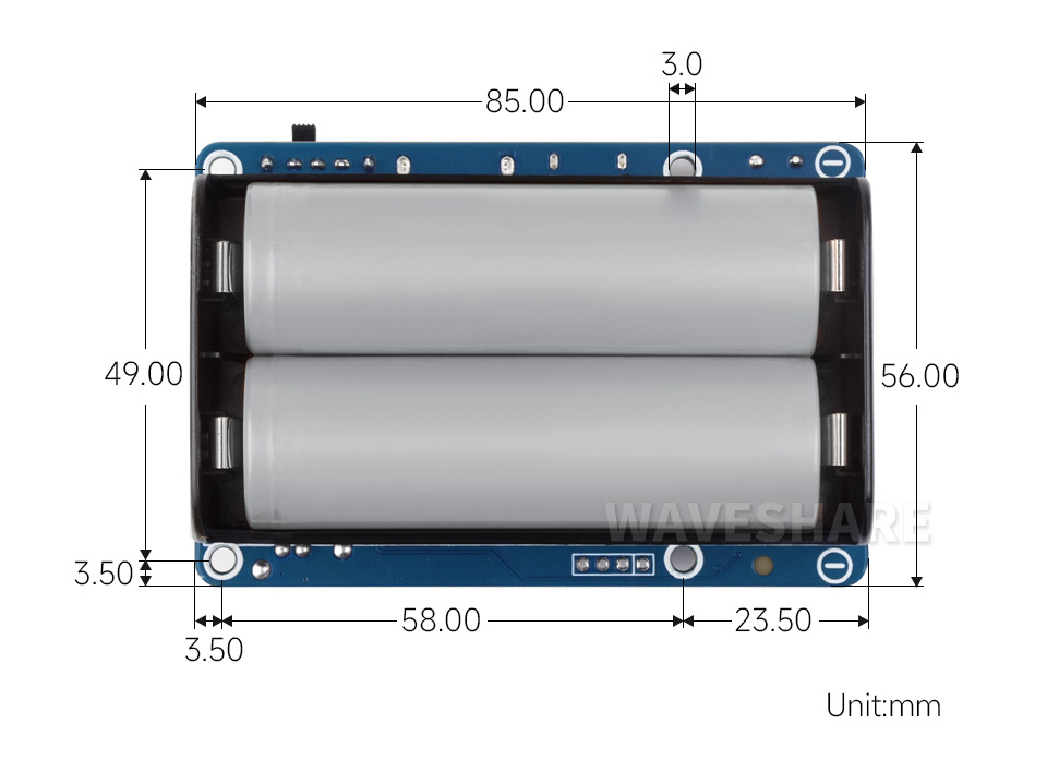 树莓派不间断电源尺寸