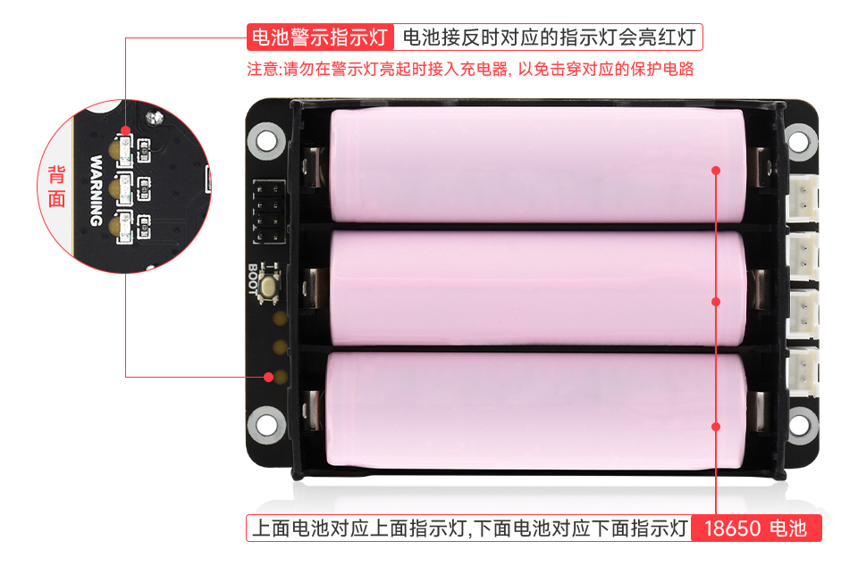 不间断电源 (UPS) 模块板载警示指示灯