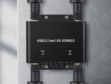 接入 Jetson Nano 的树莓派 5G 通信扩展板