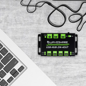 工业级 4 路 USB 集线器应用环境